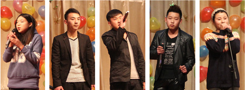 学校全体师生举行2014年新年联欢晚会