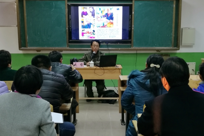 校区举办信息员摄影技巧专题讲座