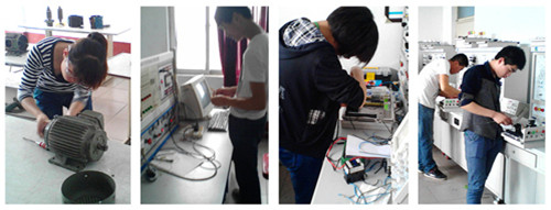 我校2012—2013学年度第二学期电气自动化专业校内技能大赛圆满落幕