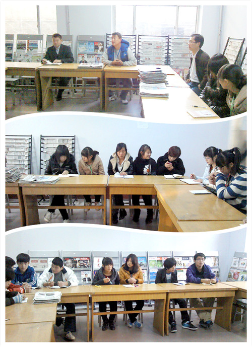 我校举行生活委员座谈会